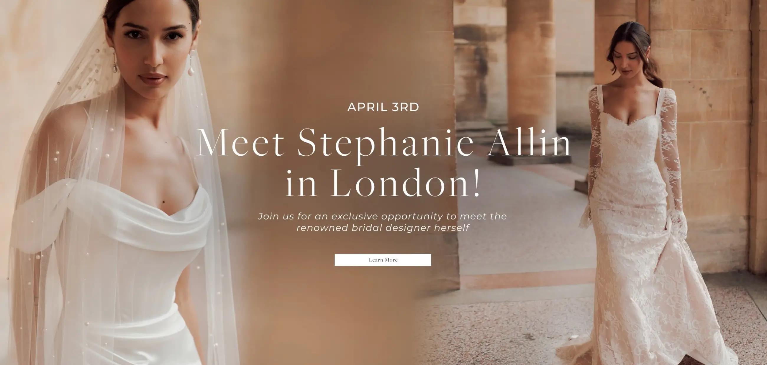Stephanie Allin in London desktop banner