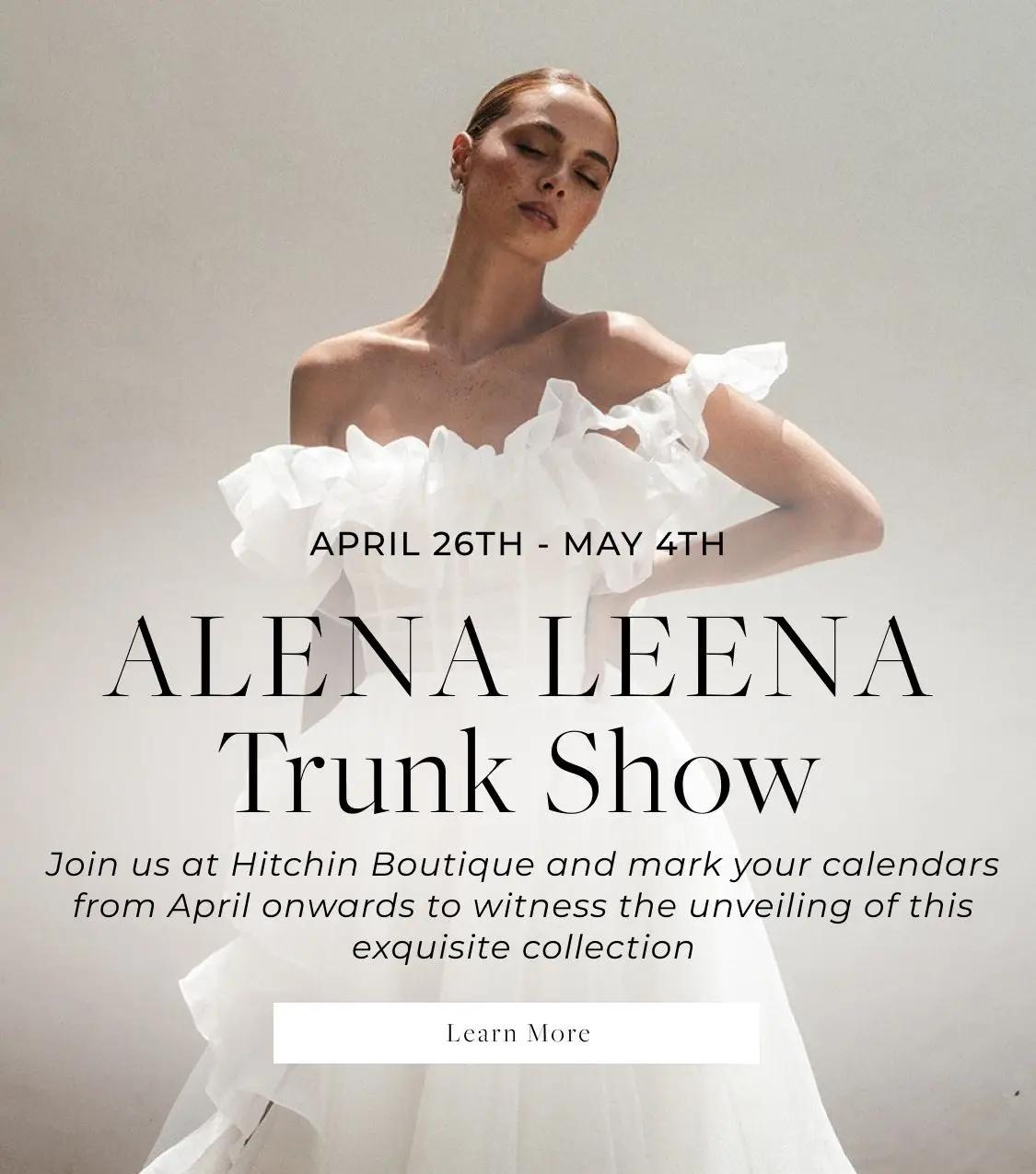 Alena Leena Trunk Show mobile banner